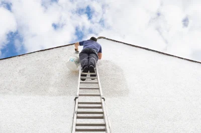 Peinture extérieure à Fréteval — façades et ravalement